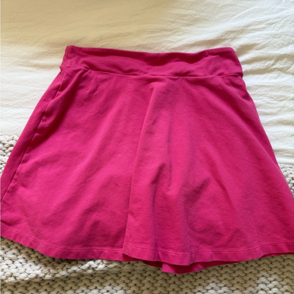 Kinesis Hot Pink Cotton Tennis Skirt Size small
